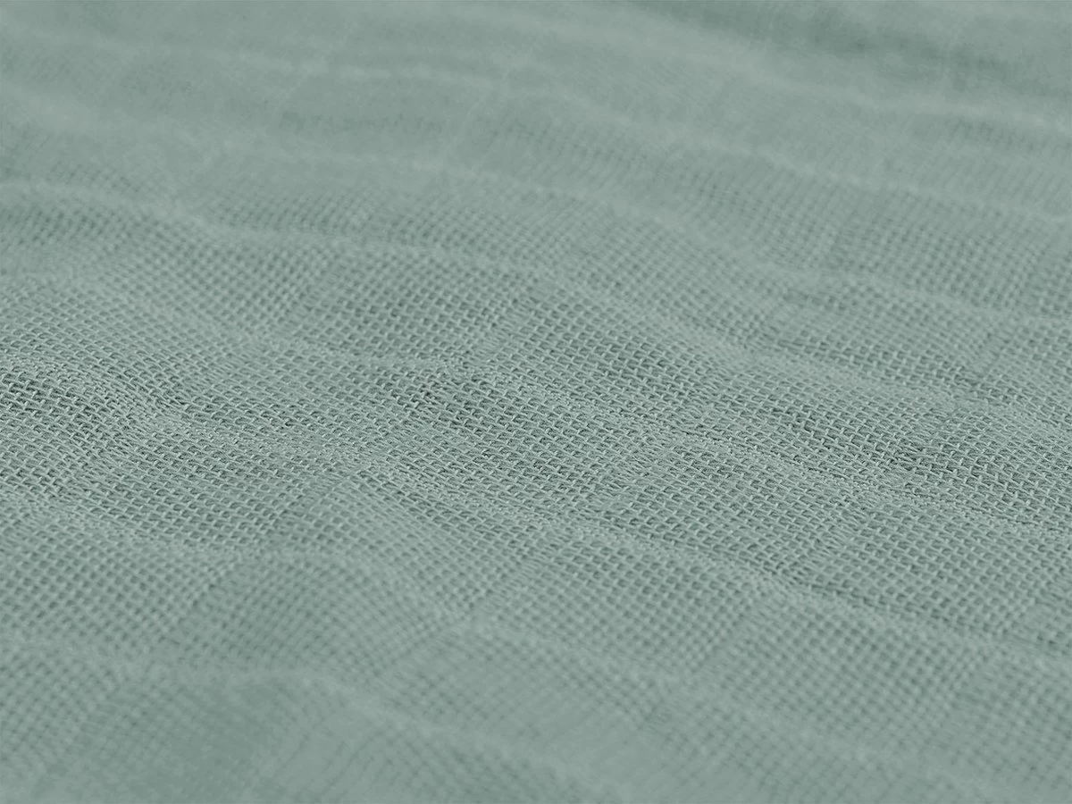 Jollein Hydrofiele Doek Large 115x115cm Bamboe Katoen - Ash Green - 2 Stuks 6 Jollein Hydrofiele Doek Large 115x115cm Bamboe Katoen - Ash Green - 2 Stuks - Afbeelding 6