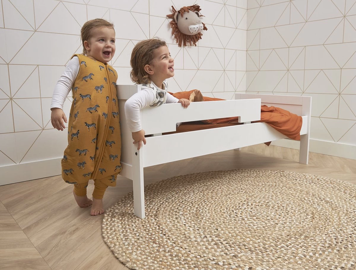 Meyco Jersey Hoeslaken Juniorbed - 2-pack - Camel - 70x140/150cm 3 Meyco Jersey Hoeslaken Juniorbed - 2-pack - Camel - 70x140/150cm - Afbeelding 3