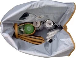 LÄSSIG Luiertas Rolltop Backpack Rugzak Incl Verschoningsmatje - Curry -Babyartikelen Winkel 1200x913 1