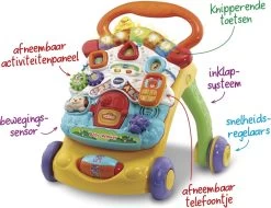 VTech 2 In 1 Baby Walker - Educatief Babyspeelgoed - Loopwagen Met Licht -Babyartikelen Winkel 1200x922