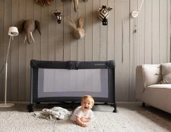 Koelstra Travelsleeper Campingbedje - Met Verhoger - Grijs -Babyartikelen Winkel 1200x928 1