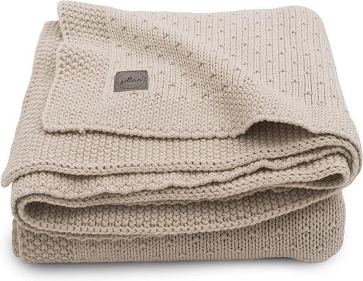 Jollein Baby Deken Wieg 75x100cm Bliss Knit - Nougat 15 Jollein Baby Deken Wieg 75x100cm Bliss Knit - Nougat - Afbeelding 15