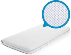 AeroSleep® Hoeslaken - Bed - 120 X 60 Cm - Wit -Babyartikelen Winkel 1200x930 3