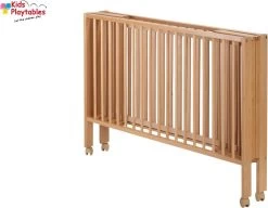 TiSsi® Peuterbed | Babybed Inklapbaar Hout Kleur Blanke Lak| Ledikant |houten Ledikantje | Kinderbed Opvouwbaar | Baby Bed Met Matras Opvouwbaar | Vouwbed | Inklapbare Kinderbed | Wieg | Kinderkamer | Kinderopvang -Babyartikelen Winkel 1200x933 3