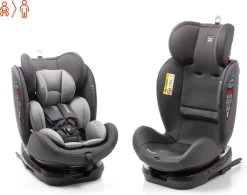 Babyauto Biro D FIX Black/grey Group 0+ 1 2 3 - 0-36 Kg - Isofix -Babyartikelen Winkel 1200x947