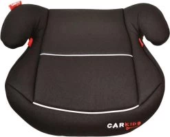 Carkids Auto Zitverhoger Zwart En Wit | Autostoel Groep 2-3 | Kinderen Van 3,5-12 Jaar | 15-36 Kg