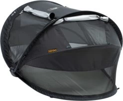 Deryan Peuter Luxe Campingbedje – Inclusief Zelfopblaasbare Matras - Zwart -Babyartikelen Winkel 1200x983 2