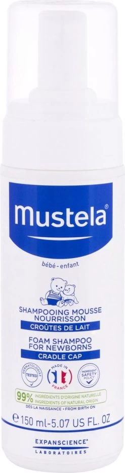 Mustela Baby Schuimshampoo - 150 Ml 7 Mustela Baby Schuimshampoo - 150 Ml -Babyartikelen Winkel 319x1200
