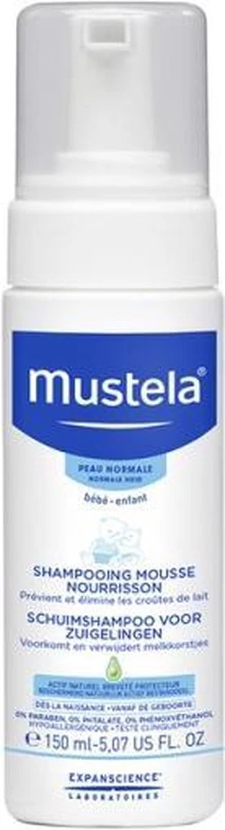 Mustela Baby Schuimshampoo - 150 Ml 2 Mustela Baby Schuimshampoo - 150 Ml - Afbeelding 2