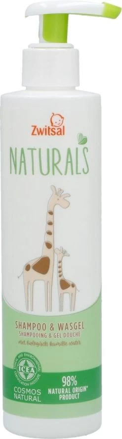 Zwitsal Naturals Shampoo&Wasgel 250ml -Babyartikelen Winkel 334x1200 1