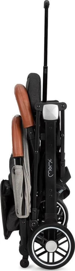 MoMi Wandelwagen Estelle - Grey -Babyartikelen Winkel 334x1200