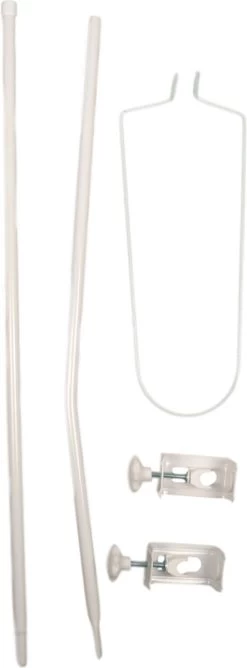 Tega Baby Wit Piekstok & Sluierstandaard Met Klembevestiging DM-009 -Babyartikelen Winkel 444x1200