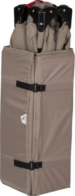 Reisbed Novi Baby® Nora Luxe Sand/Black -Babyartikelen Winkel 458x1200