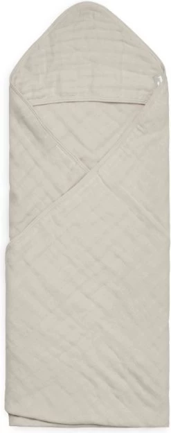 Jollein Badcape Wrinkled 75x75cm - Nougat -Babyartikelen Winkel 475x1200