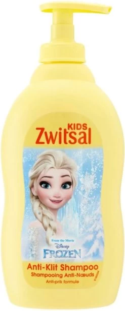 Zwitsal - Disney Frozen - Anti Klit Shampoo - 400ml -Babyartikelen Winkel 484x1200 1