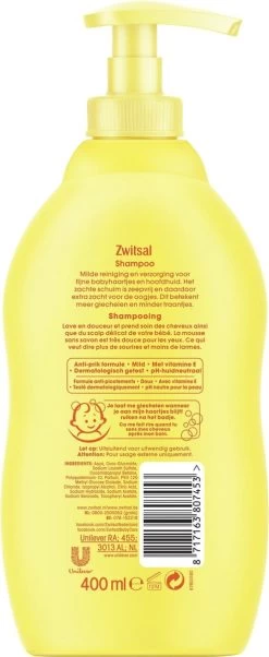Zwitsal Baby Shampoo - 3 X 400 Ml - Voordeelverpakking -Babyartikelen Winkel 492x1200 1