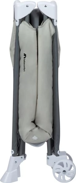 Bebeconfort Full Dreams Campingbedje - Warm Grey -Babyartikelen Winkel 499x1200 1