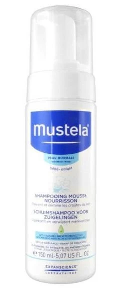 Mustela Baby Schuimshampoo - 150 Ml 8 Mustela Baby Schuimshampoo - 150 Ml -Babyartikelen Winkel 512x1200 3