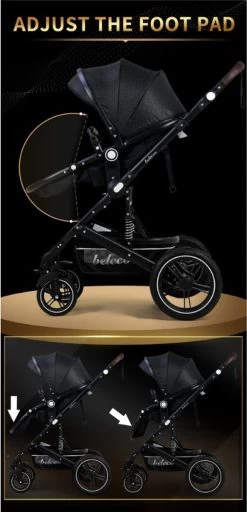 Merkloos 3 In 1 Kinderwagen - Buggy - Opklapbare Wandelwagen - Opvouwbaar - Kinderwagen 3 In 1 - Wandelwagen - Kinderwagens - Kinderwagen 3 In 1 Incl Autostoel - Wandelwagen Baby - Maxi-Cosi -Babyartikelen Winkel 579x1200