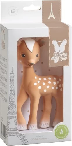 Sophie De Giraf- Bijtspeelgoed - FanFan Het Hertje - 100% Natuurlijk Rubber -Babyartikelen Winkel 592x1200