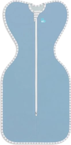 Love To Dream™ Babyslaapzak Swaddle Up™ - Inbakeren - Baby 0-3 Maanden - 3.5-6 Kg - All Season - Oud Blauw
