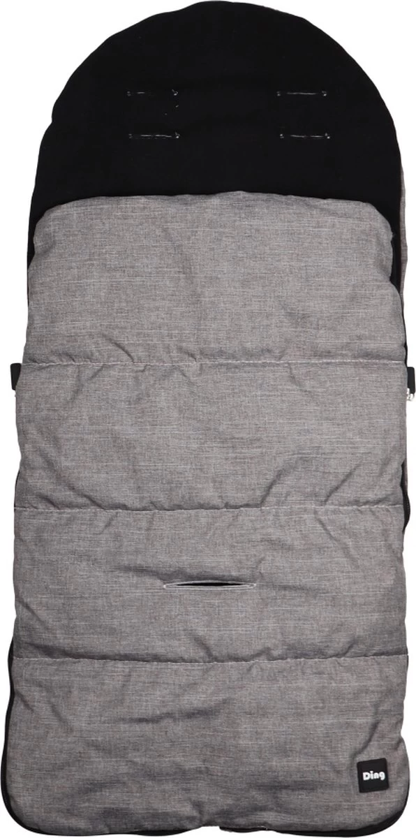 Ding Universele Voetenzak Voor Buggy & Kinderwagen - Grijs 5 Ding Universele Voetenzak Voor Buggy & Kinderwagen - Grijs - Afbeelding 5