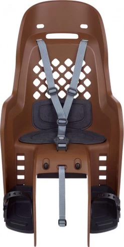 Polisport Joy Maxi CFS Kinderzitje - 2020 Editie - Bruin/Donkergrijs -Babyartikelen Winkel 604x1200