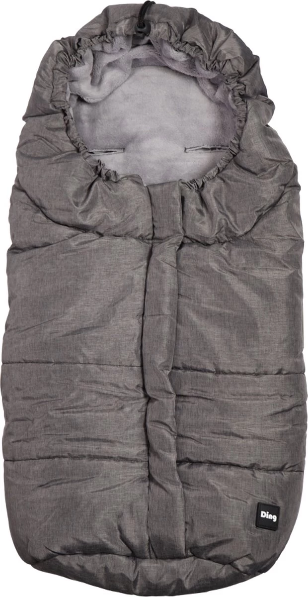 Ding Deluxe Universele Voetenzak Voor Buggy & Kinderwagen - Grijs 5 Ding Deluxe Universele Voetenzak Voor Buggy & Kinderwagen - Grijs - Afbeelding 5