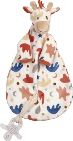 Happy Horse Giraf Gilles Knuffeldoekje - Multi Colour - Baby Cadeau