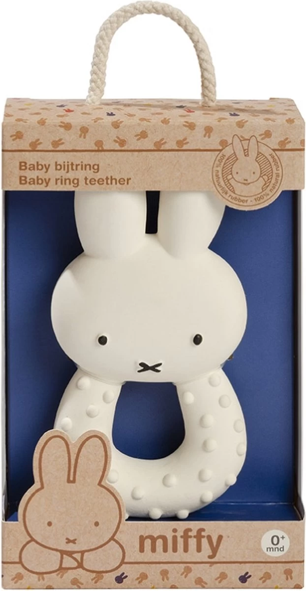 Bambolino Toys - Nijntje Bijtspeeltje - Natuurlijk Rubber - Kraamcadeau - Baby 5 Bambolino Toys - Nijntje Bijtspeeltje - Natuurlijk Rubber - Kraamcadeau - Baby - Afbeelding 5