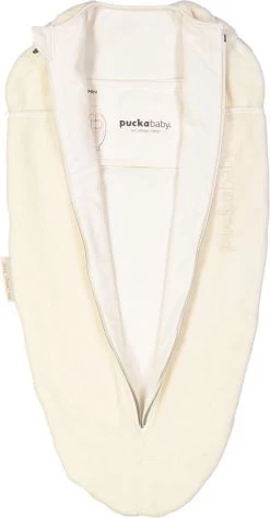 Puckababy Inbakerslaapzak Original Mini 3-6m - Teddy Winter - Pure -Babyartikelen Winkel 626x1200