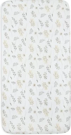 Jollein Hoeslaken Wieg Jersey 40/50x80/90cm Wild Flowers -Babyartikelen Winkel 634x1200 2