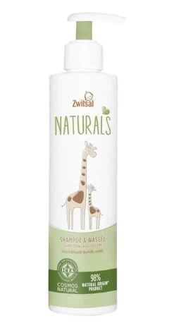 Zwitsal Naturals Shampoo&Wasgel 250ml -Babyartikelen Winkel 637x1200 3