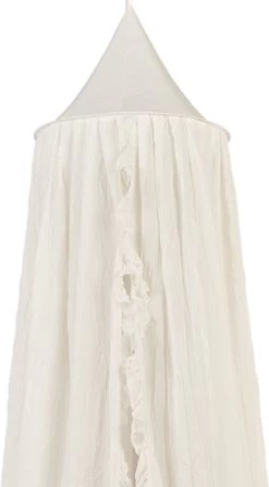 Jollein Baby Klamboe Vintage Ruffle 245cm - Ivory -Babyartikelen Winkel 661x1200 2