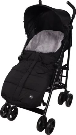 Ding Deluxe Universele Voetenzak Voor Buggy & Kinderwagen - Zwart -Babyartikelen Winkel 673x1200 1