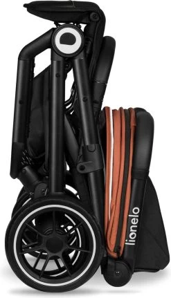 Lionelo Buggy Cloe - Kinderwagen Premium + - Tot 22 Kg - Verstelbare Rugleuning - 5-punts Veiligheidsgordels - Grote Zwenkwielen - Klamboe - Bekerhouder - Lichtgewicht - Compact - Waterdicht -Babyartikelen Winkel 687x1200 1