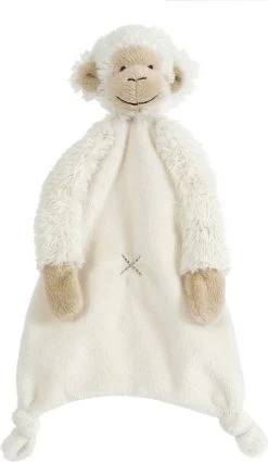 Happy Horse Aap Mickey Knuffeldoekje - Wit - Baby Cadeau -Babyartikelen Winkel 698x1200
