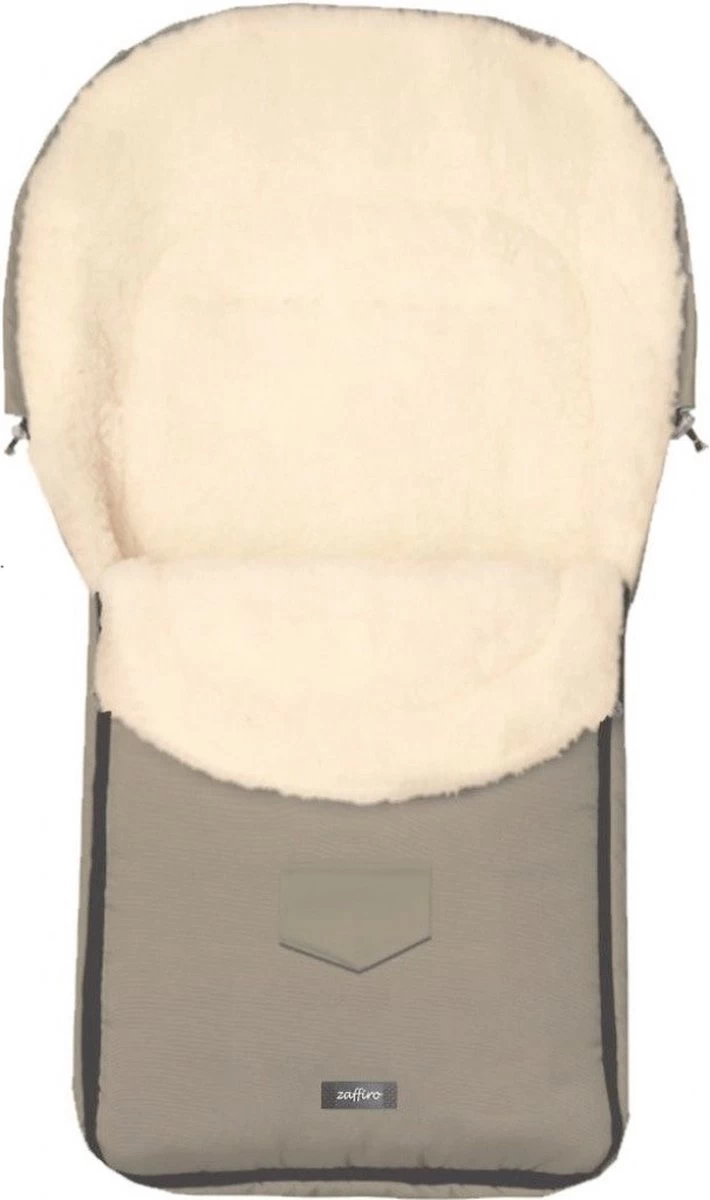 Zaffiro Wol Taupe Universele Afritsbare Voetenzak S7 08474 1 Zaffiro Wol Taupe Universele Afritsbare Voetenzak S7 08474