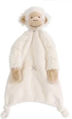 Happy Horse Aap Mickey Knuffeldoekje - Wit - Baby Cadeau -Babyartikelen Winkel 726x1200