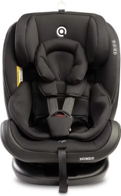 MUNDO 0-36 KG ISOFIX - 360 Graden Draaibaar Zwart -Babyartikelen Winkel 745x1200 1