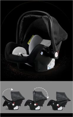 Merkloos 3 In 1 Kinderwagen - Buggy - Opklapbare Wandelwagen - Opvouwbaar - Kinderwagen 3 In 1 - Wandelwagen - Kinderwagens - Kinderwagen 3 In 1 Incl Autostoel - Wandelwagen Baby - Maxi-Cosi -Babyartikelen Winkel 750x1200 1