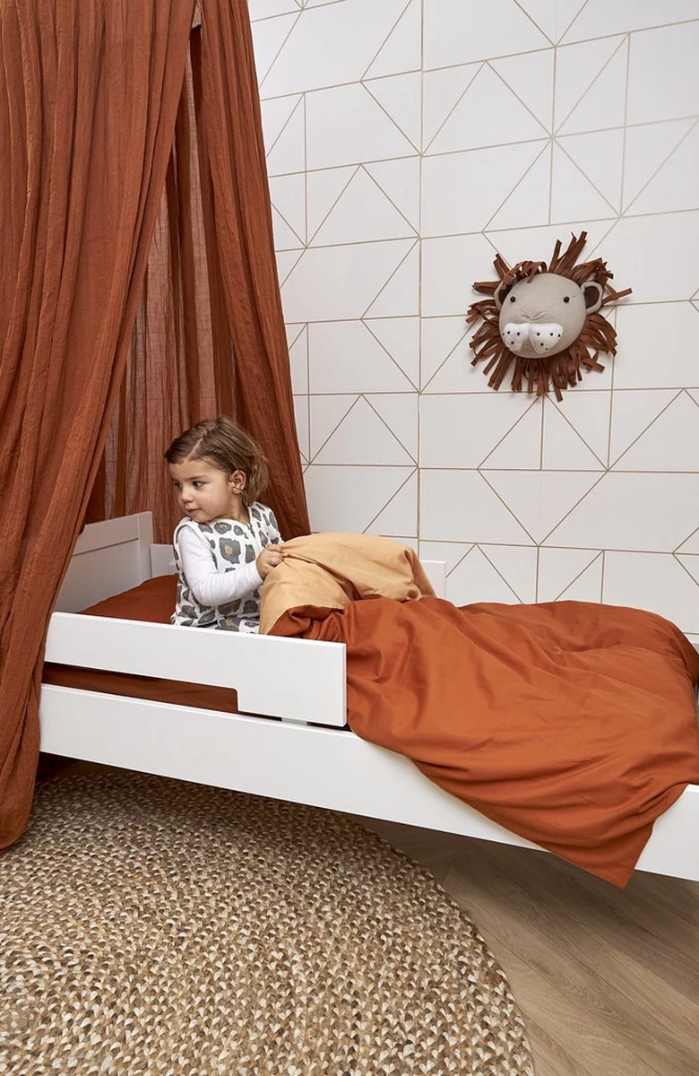 Meyco Jersey Hoeslaken Juniorbed - 2-pack - Camel - 70x140/150cm 2 Meyco Jersey Hoeslaken Juniorbed - 2-pack - Camel - 70x140/150cm - Afbeelding 2