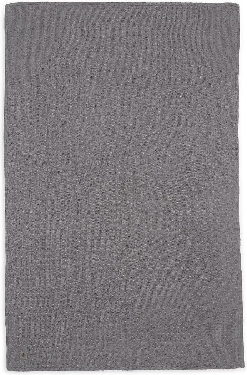 Jollein Baby Deken Ledikant 100x150cm Teddy Bliss Knit - Storm Grey 16 Jollein Baby Deken Ledikant 100x150cm Teddy Bliss Knit - Storm Grey - Afbeelding 16
