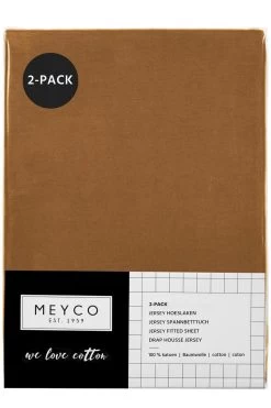 Meyco Jersey Hoeslaken Juniorbed - 2-pack - Camel - 70x140/150cm 7 Meyco Jersey Hoeslaken Juniorbed - 2-pack - Camel - 70x140/150cm -Babyartikelen Winkel 799x1200 35