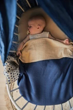 Jollein Baby Deken Ledikant Basic Knit 100x150cm - Pale Pink -Babyartikelen Winkel 799x1200 43