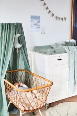 Jollein Baby Sluier Vintage 155cm - Ash Green -Babyartikelen Winkel 800x1200 130