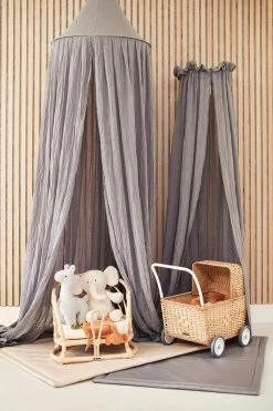 Jollein Baby Klamboe Vintage 245cm - Storm Grey -Babyartikelen Winkel 800x1200 140