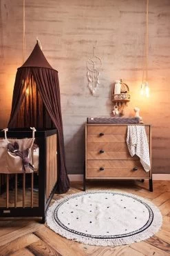 Jollein Baby Klamboe Vintage 245cm - Chestnut -Babyartikelen Winkel 800x1200 146