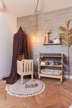 Jollein Baby Klamboe Vintage 245cm - Chestnut -Babyartikelen Winkel 800x1200 147