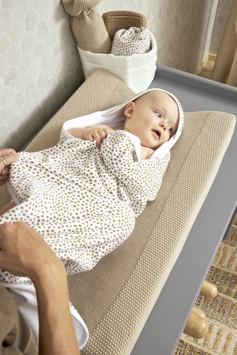 Meyco Commodemand Medium Knots - Offwhite - 26x19xh16cm 4 Meyco Commodemand Medium Knots - Offwhite - 26x19xh16cm - Afbeelding 4